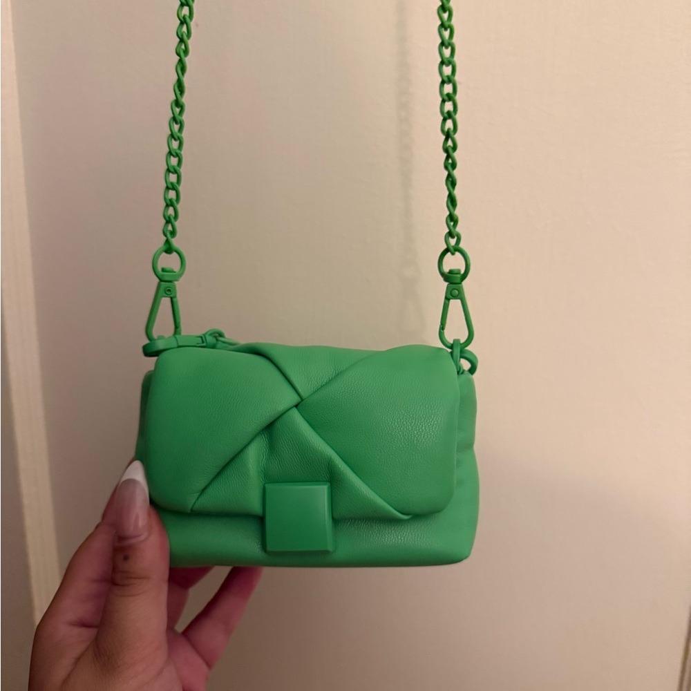 Mini Target Shoulder Bag Long Chain Strap